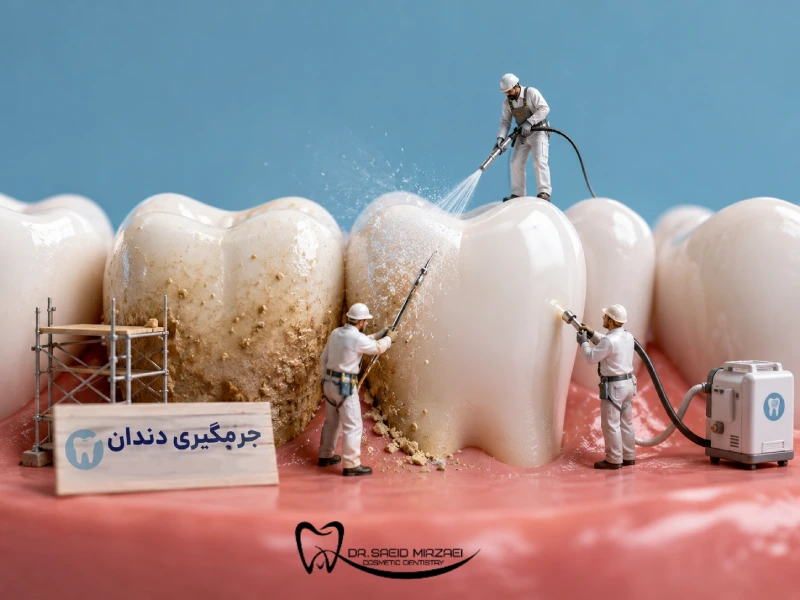 جرم گیری دندان