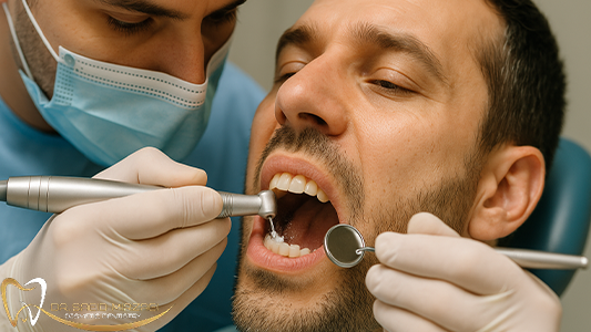 برداشتن کامپوزیت دندان